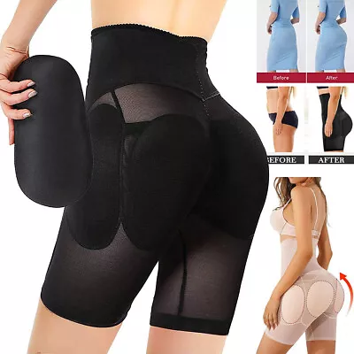 Fake Ass Padded Bum Pants Butt Lifter Hip Enhancer Booty Shaper Pants Underwear • £8.99