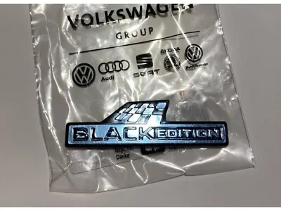 GENUINE Skoda Emblem Black Edition SET X2 6V0853041D TW4 • $45.95