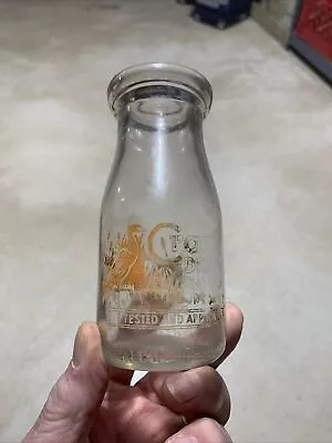 Vintage TRPHP CRANE DAIRY UTICA New York NY Advertising Milk Dairy Bottle. • $3