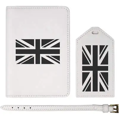 'Union Jack Flag' Passport Cover & Luggage Tag Travel Set (PA00003129) • £14.99