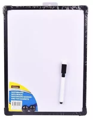 Portable Whiteboard With Magnetic Marker Pen And Magnet Home Office Board Hang • $8.75