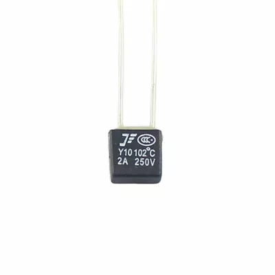 £9.66 • Buy 100pcs RH Thermal Fuse 102℃ 102 Degree 250V 2A Black Square Temperature Switch