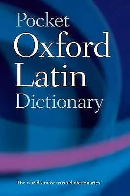 £10.45 • Buy Pocket Oxford Latin Dictionary - 9780198610052