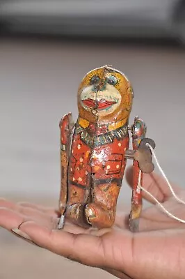 £74.22 • Buy Vintage Colorful Wind Up Acrobat Monkey Litho Toy, Japan