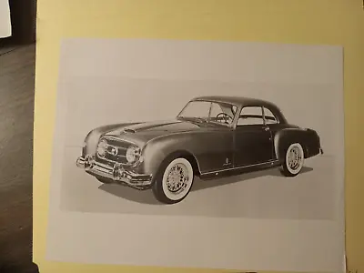 $16.99 • Buy Old Photo Of A 1953 Nash Healey Hardtop Sports Car With Original Press Release