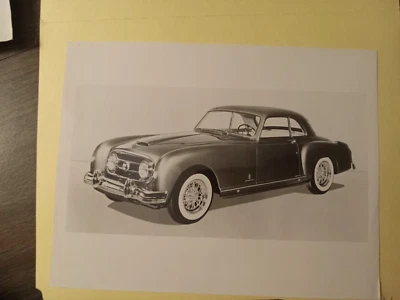 $16.99 • Buy Old Photo Of A 1953 Nash Healey Hardtop Sports Car With Original Press Release
