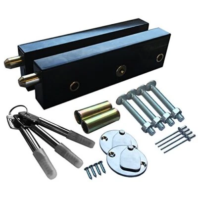 £34.65 • Buy Enfield Garage Door Lock Bolts Black Alloy Steel Metal Material Modern Style