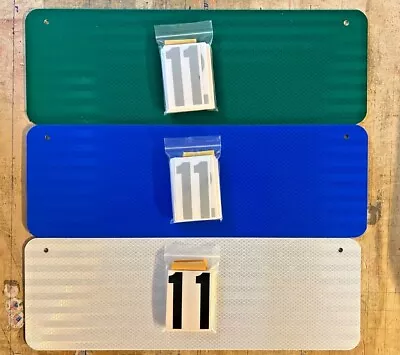 DIY 911 Safety Reflective Address Sign Kit • $22.57