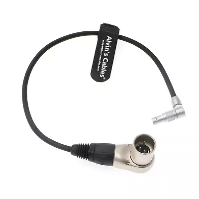 $65.99 • Buy Power Cable For Zacuto Kameleon EVF From Digital Bolex D16 Rotatable 4pin To XLR
