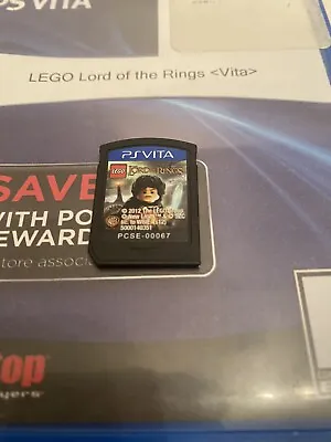 LEGO The Lord Of The Rings (Sony PlayStation Vita 2012) • $10