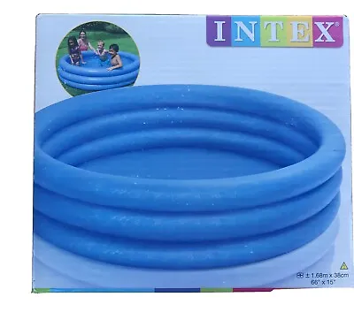 Intex 66”x 15” 1.68m X38 Cm Round Swimming Pool Brand New  Box Unopened • £14.99