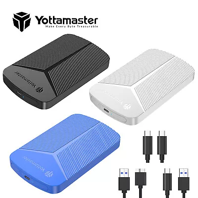 Yottamaster USB 3.0 SATA External Hard Drive Case 2.5  Enclosure Caddy HDD SSD • $9.49