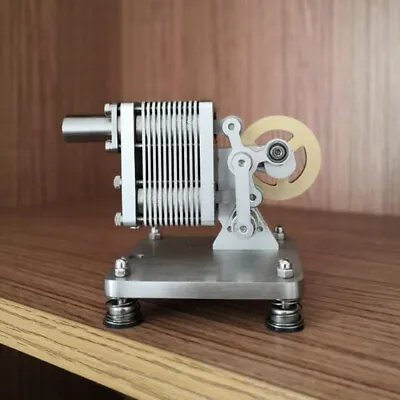 New Powerful Hot Air Stirling Engine Model Toy Alpha Engine Generator Motor Toy • $89.99