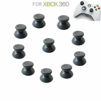 Replacement XBOX 360 Controller Pad Analog ThumbSticks Thumb Stick Grey (10pcs) • $3.52