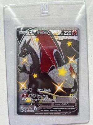 $160 • Buy CHARIZARD V 2020 Pokemon #079/073 Champion's Path Secret Rare