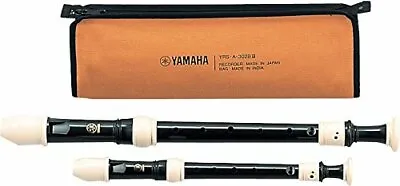 YAMAHA Recorder Soprano Alto Set Baroque YRSA-302BIII Japan • $44.95