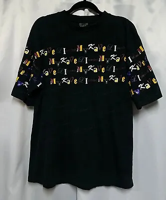 Makaveli Branded Logo T-Shirt Tupac 2Pac Black/Multicolor Graphic Tee Men's XL • $22.50