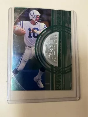 Peyton Manning Rookie Card/No 10 With The Colts/NFL FOOTBALL/MINT CONDITION • $189.99