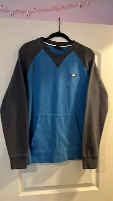 Nike Blue Crew Neck Sweater Men’s M • $15