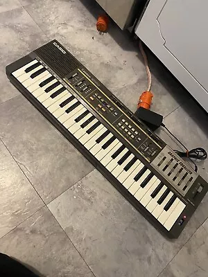 Vintage 80’s Casio Casiotone MT-100 Keyboard Synthesizer Graphic EQ Tested Works • $65