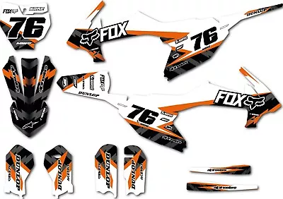Graphics Kits To Fit KTM 65 SX 2016 - 2023 Suspect Style Sticker Kit Decals Kit. • $199.90