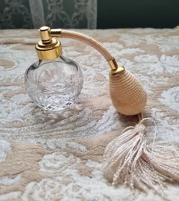 Royal Doulton Crystal Perfume Bottle Great Preloved Condition • $40