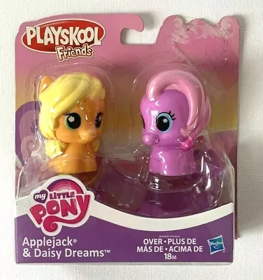 MY LITTLE PONY Applejack & Daisy Dreams Figures 2.5  Playskool Friends 2 Pack • $8.99