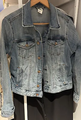 Denim Jacket Size 10/12 • $15