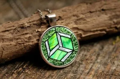 $8.60 • Buy Antahkarana Symbol Necklace Pendant + Gift Box  - Reiki Sacred Geometry Healing