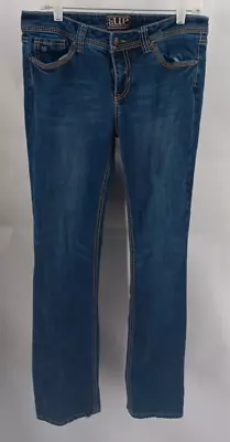 Cow Girl Up Bootcut Women's Jeans Size 31/36 Blue Denim MediumWash • $20