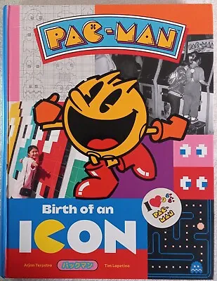 Pac-Man: Birth Of An Icon By Tim Lapetino And Arjan Terpstra (2021 Hardcover) • $32.99