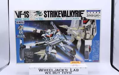 VF-1S Strike Valkyrie Variable Fighter Hi-Metal Macross Robetch Bandai 1/55 • $607.69