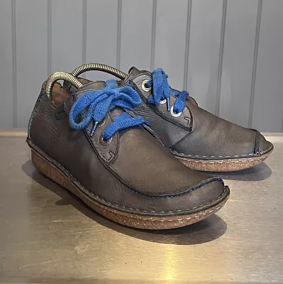 £45 • Buy Original Clarks  Minster Moor /  Rambler Style Grey Leather  Shoes  UK 7 EU 41