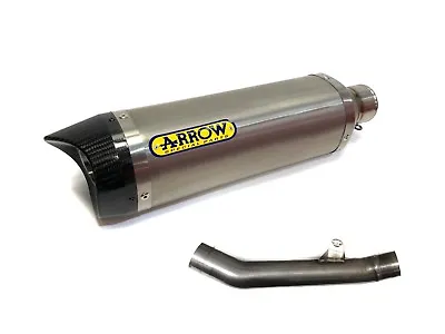 ARROW Titanium Carbon End Exhaust Slip On Short Kawasaki Z 750 2007-2014 07 -14 • $904.30