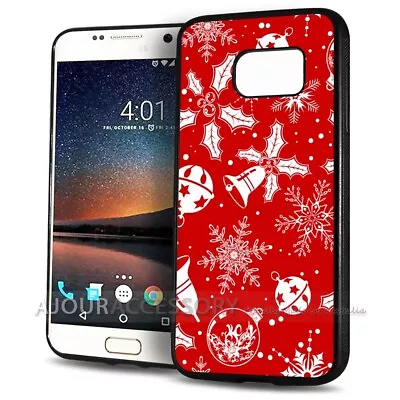 ( For Samsung S7 Edge ) Back Case Cover AJH11613 Christmas • $9.99