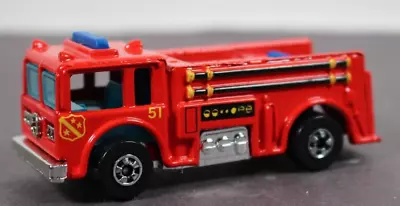 Vintage 1978 Hot Wheels Fire Eater Fire Truck Malaysia Base  LQQK • $3.99