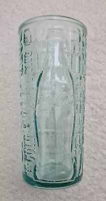 Coca Cola Coke Vintage Pint 3D Glass Embossed Collectable Rare • £14.99