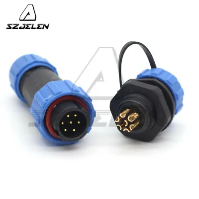SP13 7pin Waterproof Connector Plug And SocketAutomobile Power Cable Connector • $4.08