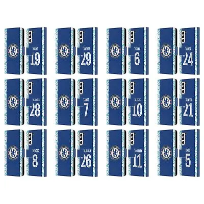 Chelsea Football Club 2022/23 Players Home Kit Leather Book Case For Samsung 4 • £6.95