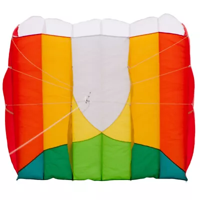 $169.99 • Buy KAP Foil Kite 1.6 Single Line 51 X 47  + 23' Fringe Tail By HQ Kites And Designs