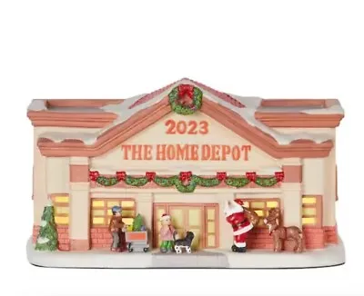 Canterbury Lane Lighted The Home Depot Store 2023 Holiday Village Christmas  • $32.50