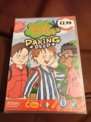 Horrid Henry's - Daring Deed (New/Sealed DVD)  • £2.49