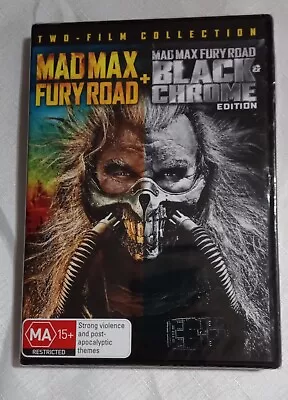 MAD MAX: Fury Road + Fury Road BLACK & CHROME Edition.Sealed. Free Tracked Post. • $40