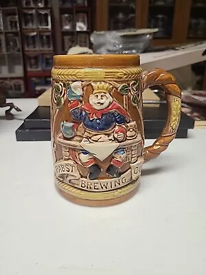 Pabst King Gambrinus Holiday Stein 1987 • $20