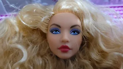 Barbie Looks 16 Doll Head Only Andra Light Complexion Blonde 2022 Mattel HJW83 • $19.21