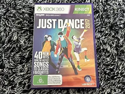 XBOX 360 Game - JUST DANCE 2017 - Free Postage • $19.99