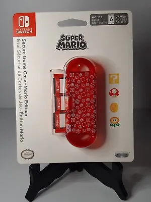 Secure Game Case For Nintendo Switch PDP Super Mario Edition New And Sealed  • $19.95