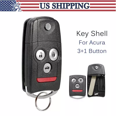 For 2009 2010 2011 2012 2013 2014 Acura TSX Flip Key Fob Shell Case Replacement • $9.89
