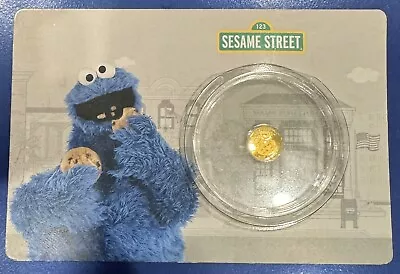 2022 Cookie Monster Samoa 1/2 Gram Gold Coin • $75