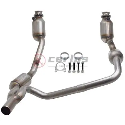 Front Y Pipe Catalytic Converter Set For 2007 2008 2009 Jeep Wrangler 3.8L • $134.99